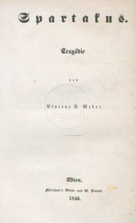 Spartakus : Tragödie