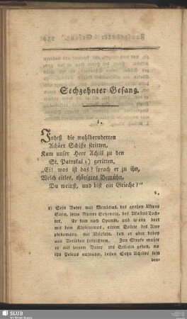 Sechszehnter Gesang