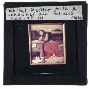 Caroto, Hl. Johannes Evangelista auf Patmos