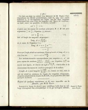 Exposé de quelques expériences et de vues nouvelles sur la flamme;