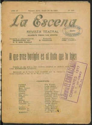 Al que nace barrigón es al ñudo que lo fajen : sainete en un acto y tres cuadros