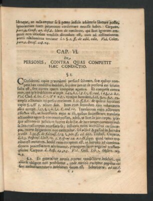Cap. VI. De Personis, Contra Quas Competit Haec Condictio.