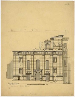 S. Antao zu Lissabon, Fassade