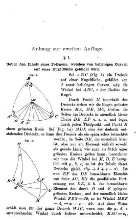 Anhang zur zweiten Auflage.