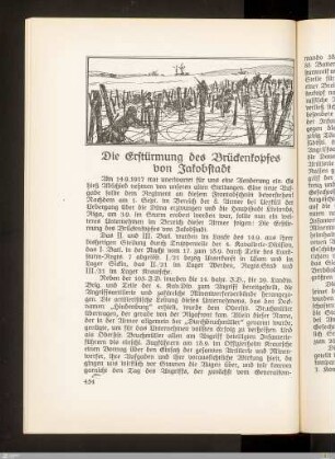Die Erstürmung des Brückenkopfes von Jakobstadt