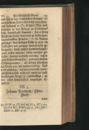 3. Johann Friedrich/ ChurFürst.