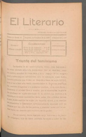 Triunfo del feminismo