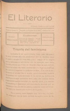 Triunfo del feminismo