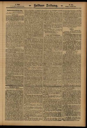 Zweite Ausgabe vom Dienstag, den 09. Dezember 1913.