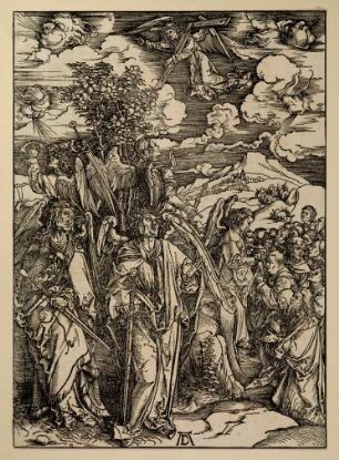Vier Engel, die Winde aufhaltend/ Die Versiegelung der Auserwählten