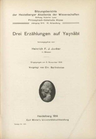 Drei Erzählungen auf Yaynb