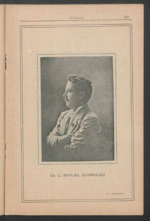 [Retrato de] Dr. D. Manuel Domínguez