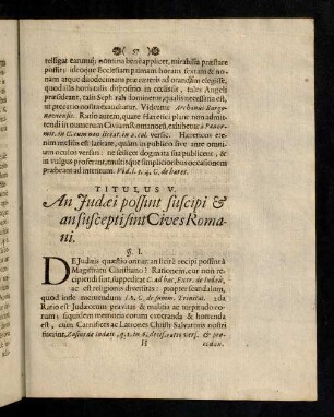 57-67, Titulus V - VII