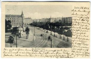 Stettin. Am Berliner Thor