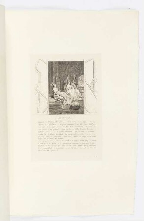 Les Actrices, Blatt 16 der Folge "Paris intime"