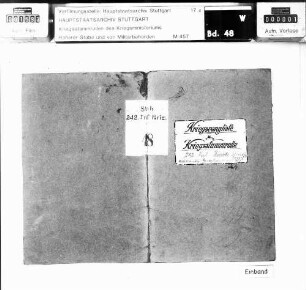 Kriegsstammrolle der 242. Infanterie-Brigade - Stab