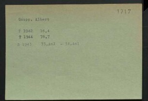 Gaupp, Albert
