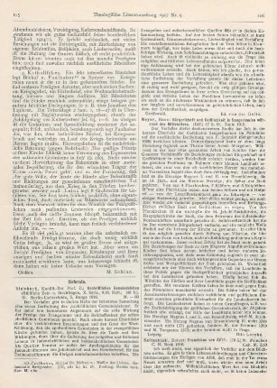 116-117 [Rezension] Saitschick, Robert, Franziskus von Assisi