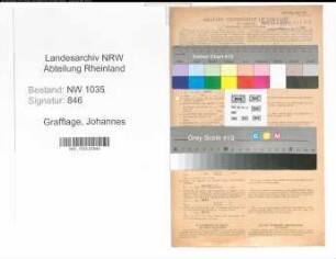 Entnazifizierung Johannes Grafflage , geb. 10.11.1904 (Sanitaeter)