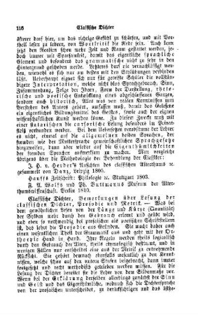 Classische Dichter