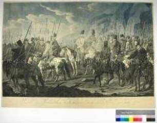 Marsch der Uralskischen Kosaken durch Böhmen im Juli 1799