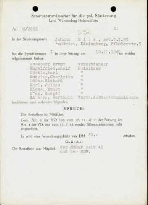 Milz, Johann
