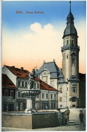 Bilin. Neues Rathaus