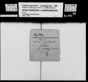 Allmanden und Realgemeinderechte zu Jungholzhausen und in der Teilgemeinde Zottishofen
