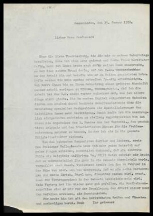 [Brief von Julius Bahle an Otto Selz vom 13. Januar 1938]