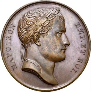 Medaille auf die Kapitulation von Spandau, Stettin, Magdeburg und Küstrin 1806