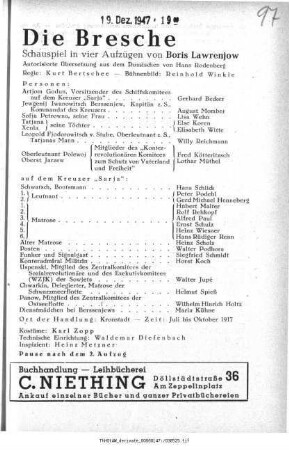 Die Bresche