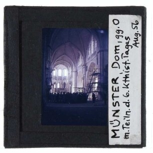 Münster, St.-Paulus-Dom : Innenansicht in Richtung Osten