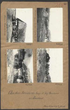 In Galizien und Rußland: Verbandplatz der San. Komp. 11 in Padalowka