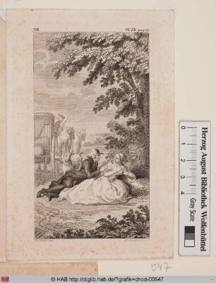 Illustration zu Tristram Shandy