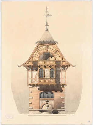 Pavillon: Ansicht