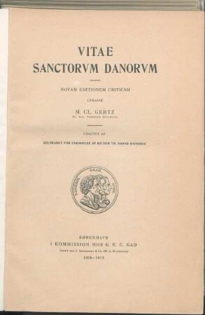 Vitae Sanctorvm Danorvm