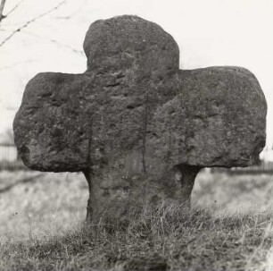 Richter Mittags Kreuz mit Inschriftenfeld