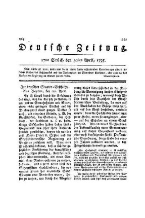 Zur deutschen Staaten-Geschichte