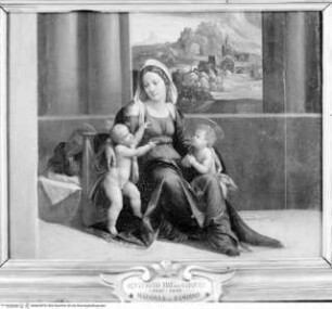 Madonna mit Kind und Johannes