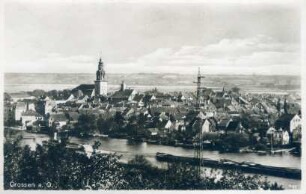 Postkarte, Crossen (Krosno Odrzańskie)