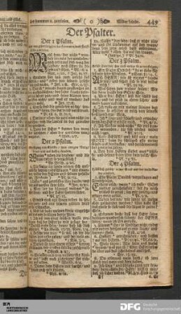 Der Psalter Davids