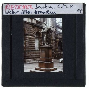 Dresden, Rietschel, Carl Maria von Weber-Denkmal