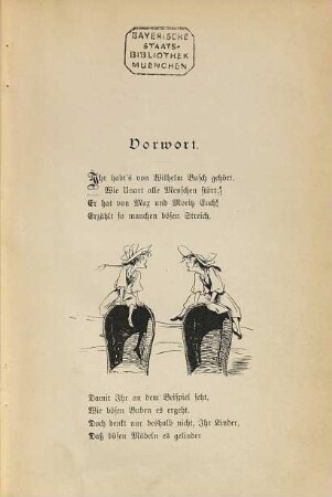 Lies und Lene : eine Buschiade