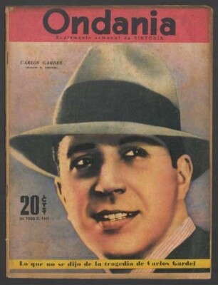 [Fotografía de] Carlos Gardel
