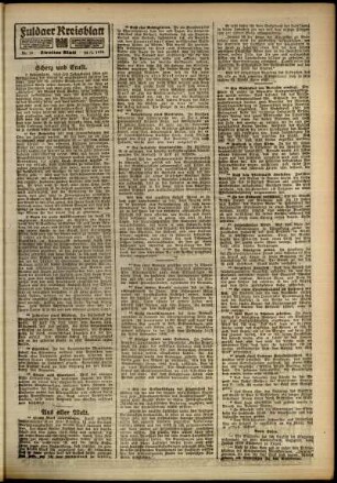 Zweite Ausgabe vom Freitag, den 24. Januar 1919.