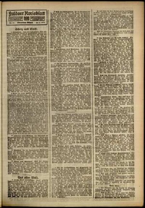 Zweite Ausgabe vom Freitag, den 24. Januar 1919.