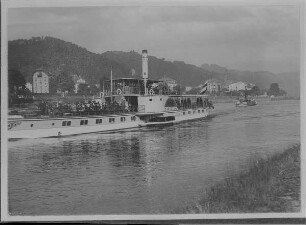 Bad Schandau, Dampfer "Habsburg" (1897, Werft Blasewitz)
