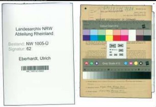 Entnazifizierung Ulrich Eberhardt , geb. 05.09.1905 (Ingenieur)