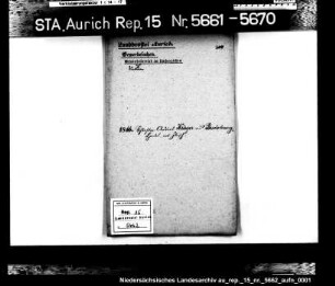 Hausierkonzessionen und -gesuche: Andreas Krüger aus Beschotenweg, Fleischhandel