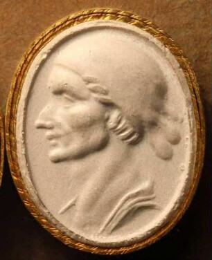 Profilbild der Prophetin Sybille (Daktyliothek, Das Alterthum nach Lippert und Visconti)